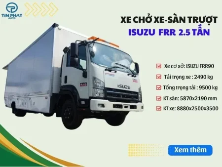 Xe Cứu Hộ Isuzu 2.5 Tấn – Cứu Hộ Sàn Trượt