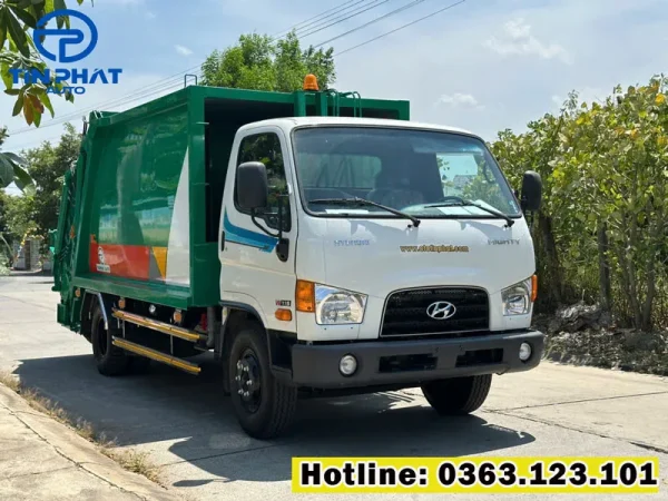 Xe Ép Rác 9 Khối Hyundai Mighty W11S - Hình ảnh 10