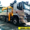 Xe cẩu Chenglong 4 chân gắn cẩu 12 tấn