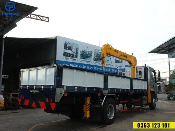 Xe Chenglong 2 Chân Gắn Cẩu Soosan 5 Tấn - Ảnh 3