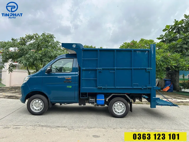 Xe Chở Rác Thaco 4 Khối- ben rác