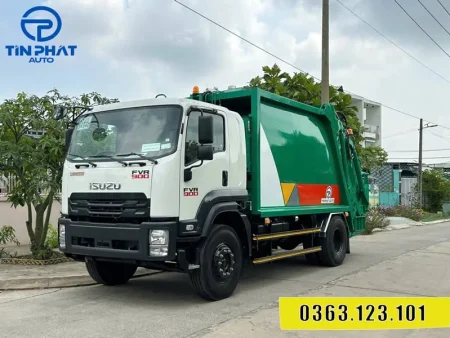 xe ép rác 14 khối isuzu fvr