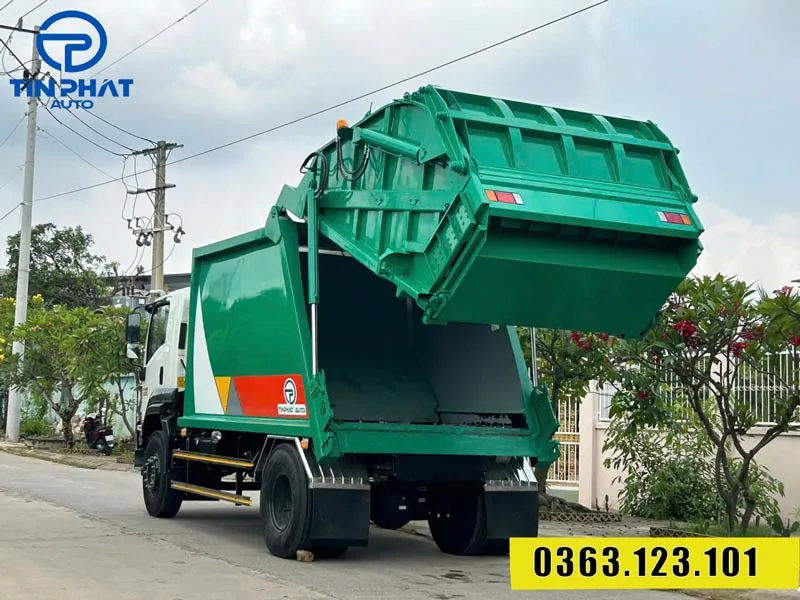 xe ép rác 14 isuzu fvr-6 tấn