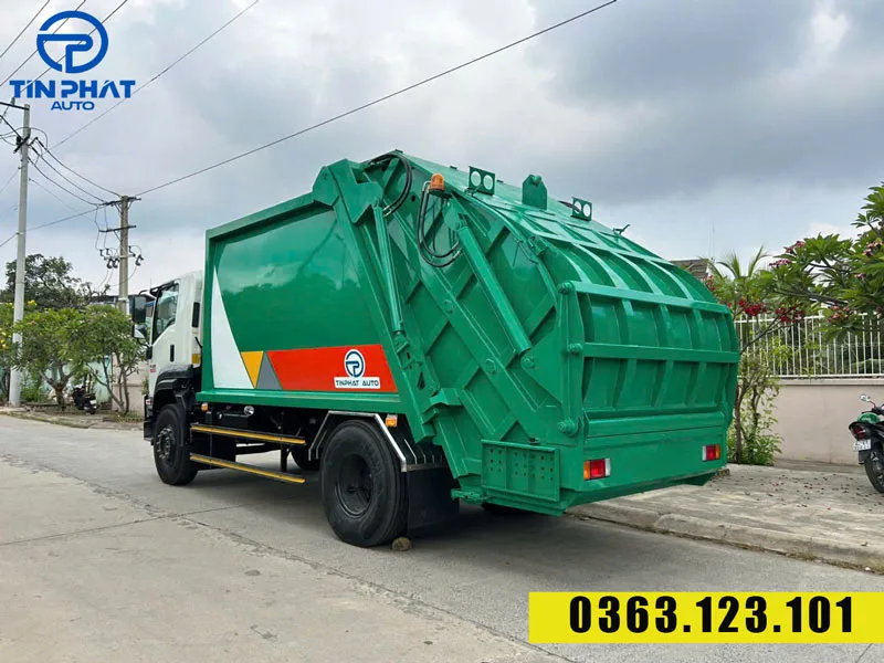 giá xe ép rác 14 khối isuzu fvr