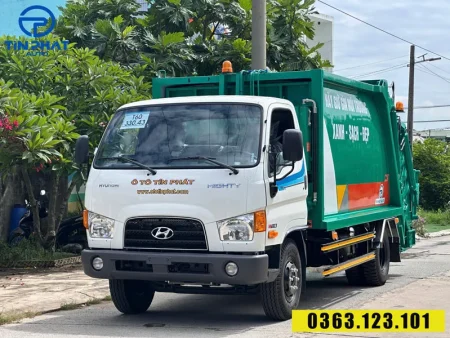 Xe Ép Rác 9 Khối Hyundai Mighty W11S