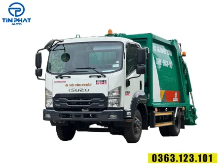 xe ép rác 9 khối isuzu mới