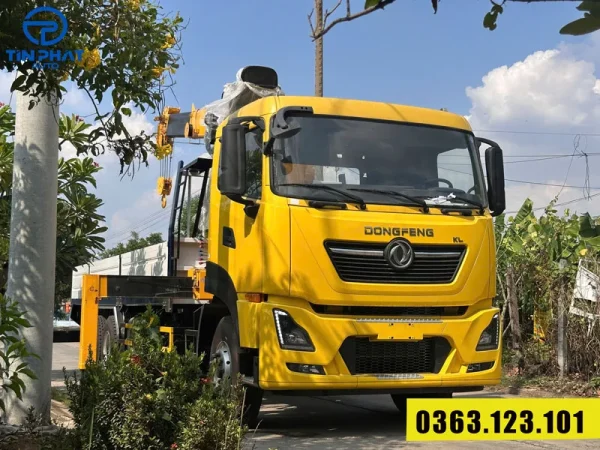 Xe Tải Dongfeng 3 Chân Gắn Cẩu Soosan 8 Tấn - Ảnh 6