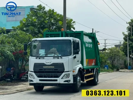 xe ép rác ud trucks 14 khối - mới nhất 2025