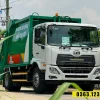 xe ép rác ud trucks 14 khối - máng xúc