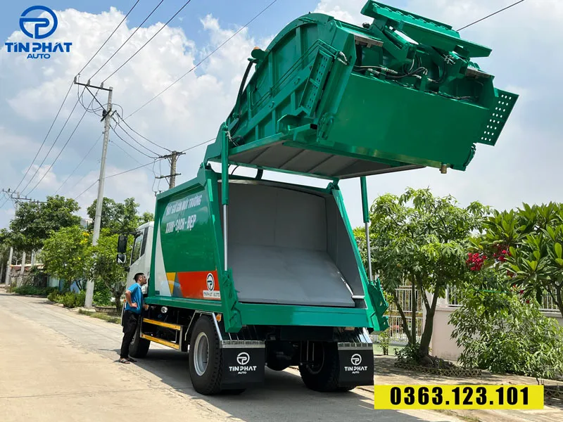 xe ép rác ud trucks 14 khối - xe ép rác 6 tấn