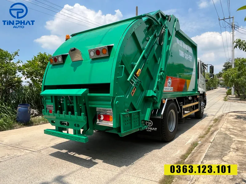 xe ép rác ud trucks 14 khối - xylanh Italia