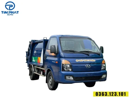 xe ép rác 2.5 khối hyundai h150 mới
