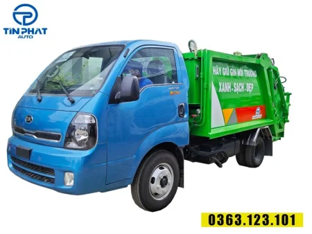 xe ép rác 3 khối thaco mới