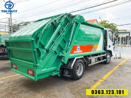 xe ép rác 6 khối thaco linker- 1.950 kg