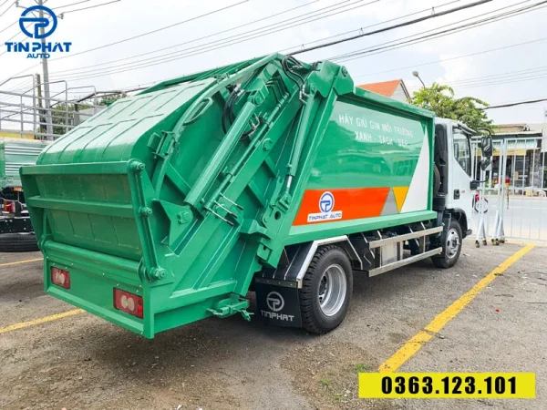 xe ép rác 6 khối thaco linker- 1.950 kg