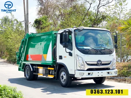 Xe Ép Rác 6 Khối Thaco Linker