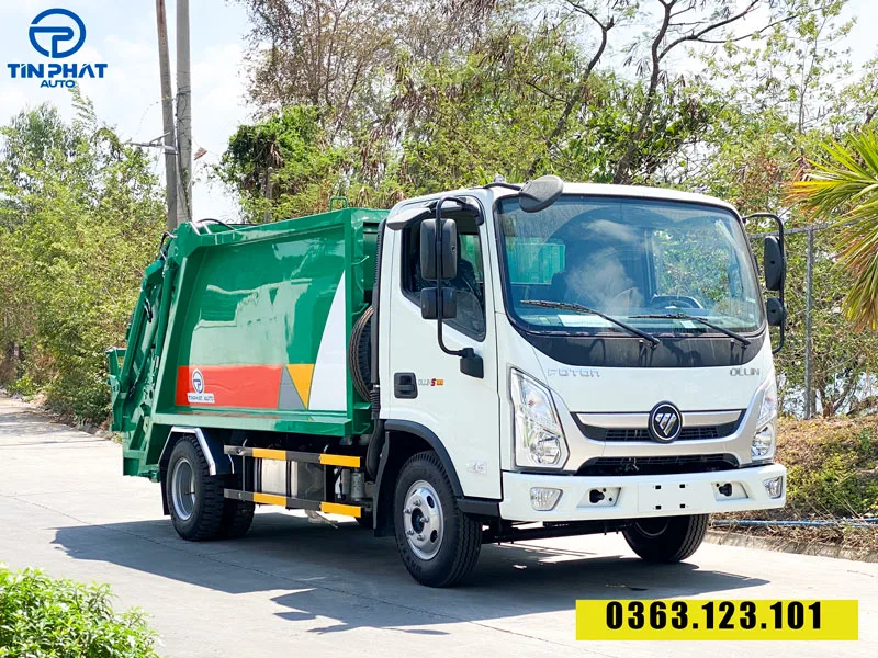 Xe Ép Rác 6 Khối Thaco Linker