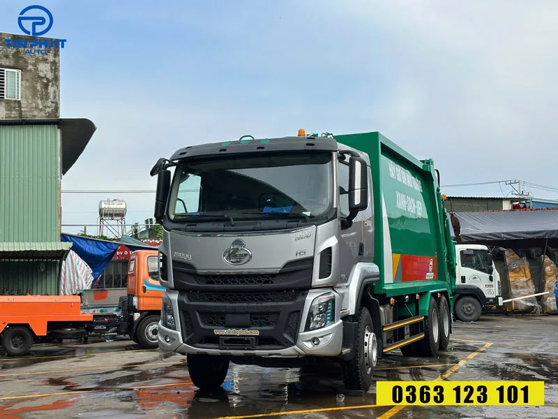 xe ép rác 22 khối chenglong h5- xe sẵn, giao ngay