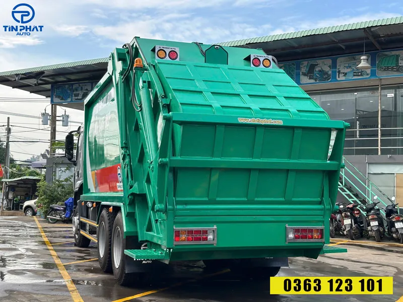 xe ép rác 22 khối chenglong h5- 10 tấn