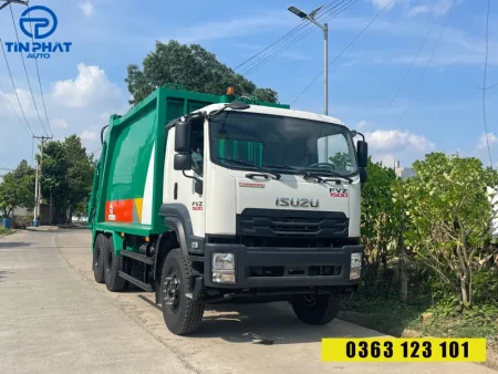 Xe Ép Rác 22 Khối Isuzu Fvz- xe mới, 2025