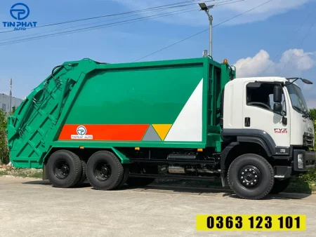 Xe Ép Rác 22 Khối Isuzu Fvz- ô tô tín phát
