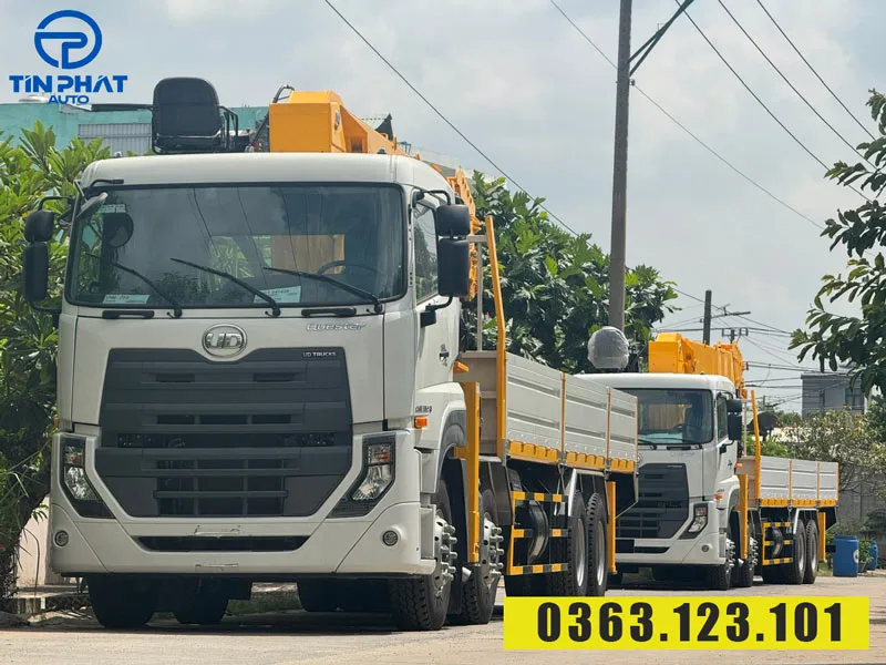 XE UD 4 CHÂN GẮN CẨU SOOSAN 15 TẤN- Ô TÔ TÍN PHÁT