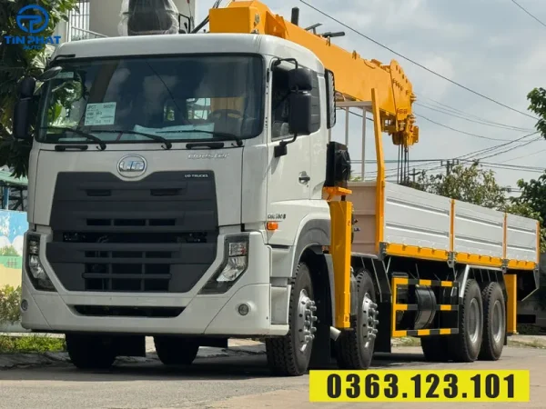 XE UD TRUCKS 4 CHÂN GẮN CẨU SOOSAN 15 TẤN - Ảnh 11