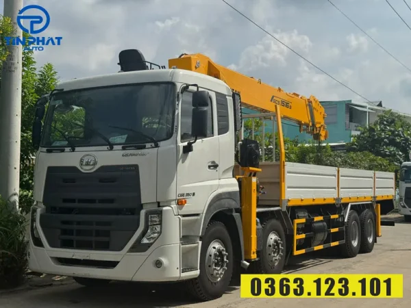 XE UD TRUCKS 4 CHÂN GẮN CẨU SOOSAN 15 TẤN - Ảnh 10