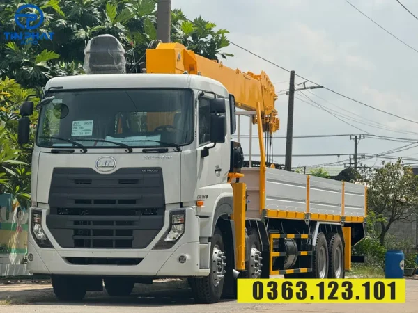 XE UD TRUCKS 4 CHÂN GẮN CẨU SOOSAN 15 TẤN - Ảnh 6