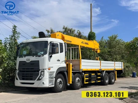 XE UD 4 CHÂN GẮN CẨU SOOSAN 15 TẤN- mới nhất