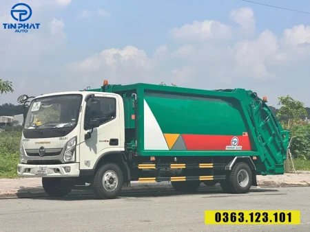 xe ép rác 12 khối thaco s720- bảo hành 3 năm