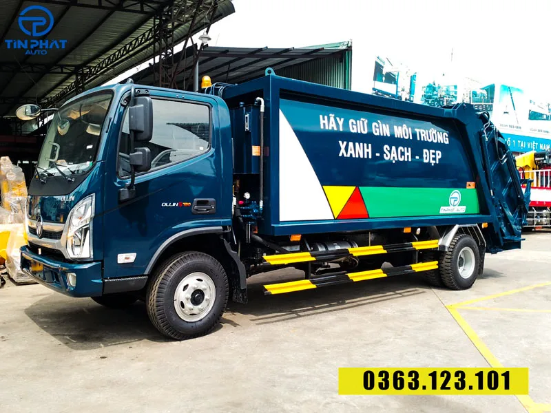 xe ép rác 12 khối thaco s720- xe mới nhất