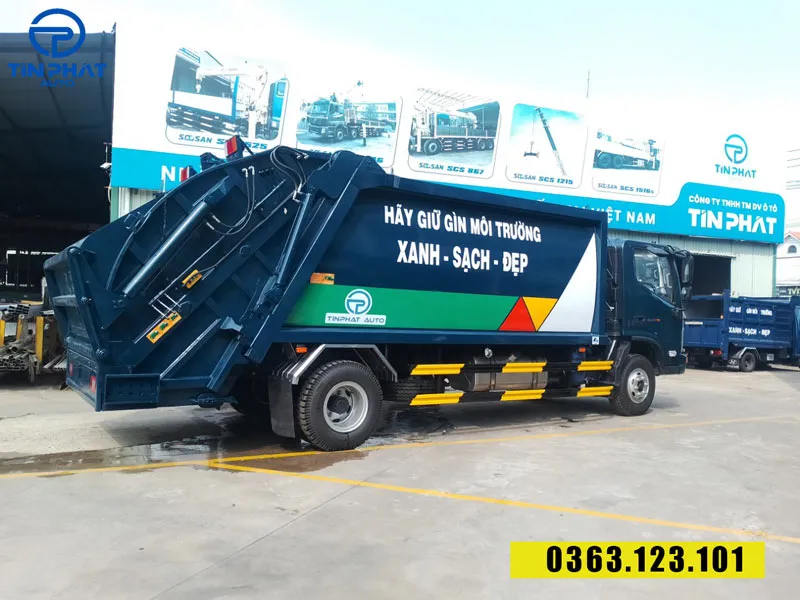 xe ép rác 12 khối thaco s720- ô tô tín phát