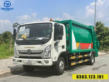 xe ép rác 12 khối thaco s720- xe có sẵn, giao ngay