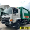 Xe Tải Ép Rác Hino 14 Khối- máng xúc