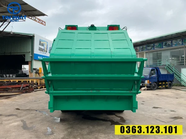 xe ép rác hino 14 khối - bảo hành 3 năm
