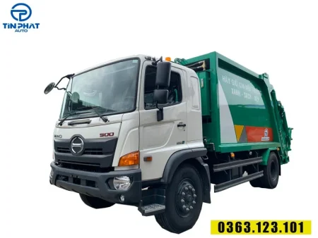 xe ép rác 14 khối hino mới