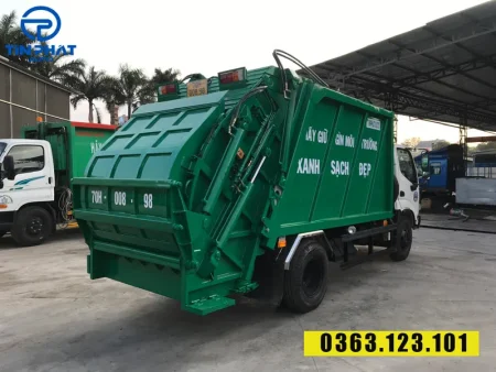 Xe cuốn ép rác 6 khối Hino - Ô Tô Tín Phát
