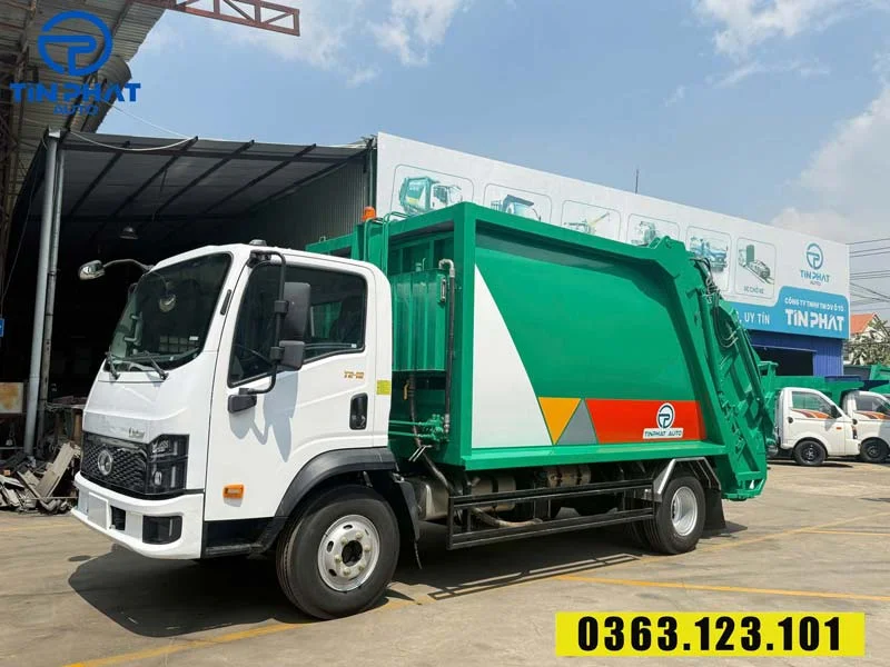 xe ép rác 12 khối Thaco - Bảo hành toàn quốc.