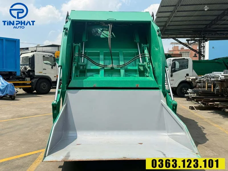 xe ép rác12 khối Thaco - Xylanh Italia