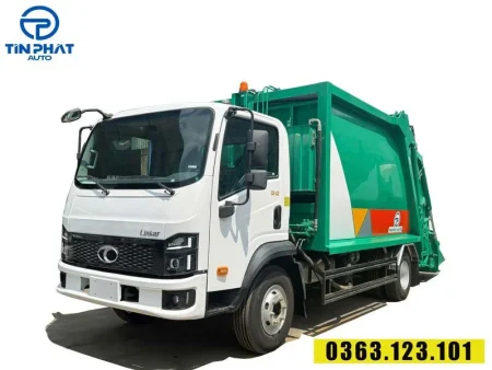 Xe ép rác 12 khối Thaco Linker- Mới nhất.