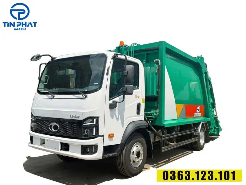 Xe ép rác 12 khối Thaco Linker- Mới nhất.